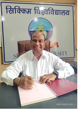 Prof. Santanu Kumar Swain — Vice-Chancellor, Sikkim University